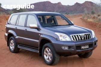 Black 2003 Toyota Landcruiser Prado Wagon Gxl (4X4)