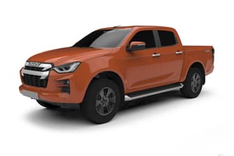 Orange 2022 Isuzu D-MAX Crew Cab Utility X-Terrain (4X4)