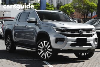 Silver 2025 Volkswagen Amarok Dual Cab Utility Aventura Tdi600 4Motion