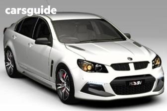 White 2016 HSV Clubsport Sedan R8 Track Edition Ls3