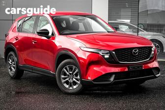 Red 2026 Mazda CX-5 Wagon G25 Evolve (Awd)