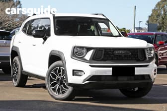 White 2026 GWM Haval H7 Wagon Vanta Hybrid (2Wd)