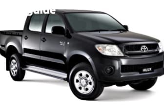White 2009 Toyota Hilux Dual Cab Pick-up Sr (4X4)