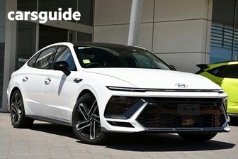 White 2026 Hyundai Sonata Sedan N Line