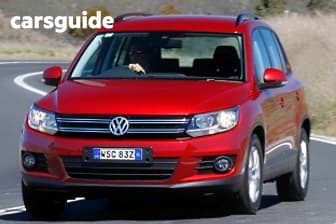 White 2013 Volkswagen Tiguan Wagon 132 Tsi Pacific