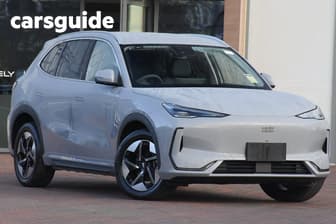 Silver 2026 Geely EX5 Wagon Complete Extended Range
