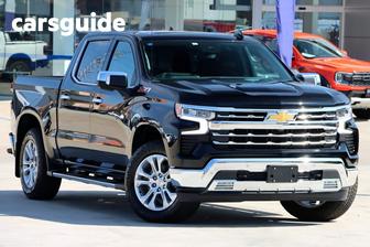 Black 2026 Chevrolet Silverado Crew Cab Pickup 1500 Ltz Premium