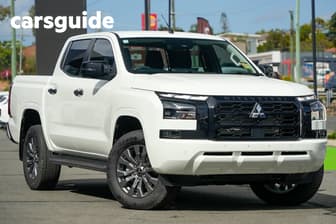 White 2026 Mitsubishi Triton Double Cab Pick Up Gls (4X4) 1T Payload