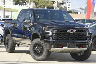 Black 2026 Chevrolet Silverado Crew Cab Pickup 1500 Zr2