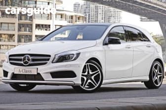 Black 2013 Mercedes-Benz A250 Hatchback Sport