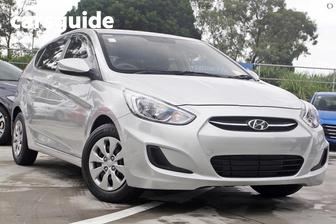 Silver 2016 Hyundai Accent Hatchback Active