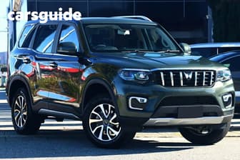 Green 2026 Mahindra Scorpio Wagon Z8L+