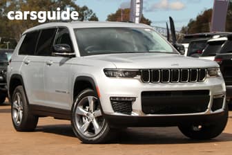 Silver 2026 Jeep Grand Cherokee L Wagon Limited 7 Seat (4X4)