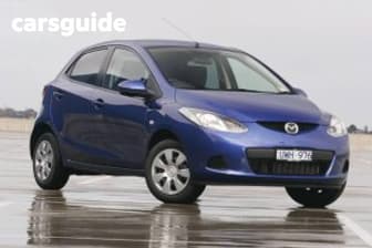 Silver 2008 Mazda 2 Hatchback Neo