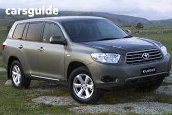 Silver 2009 Toyota Kluger Wagon Kx-R (4X4) 5 Seat