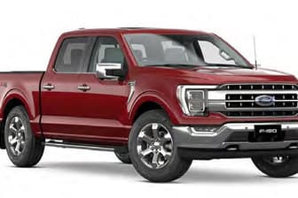 Red 2023 Ford F150 Double Cab Pick Up Lariat Swb (4Wd)
