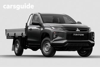 Silver 2025 Mitsubishi Triton Cab Chassis Glx (4X2)