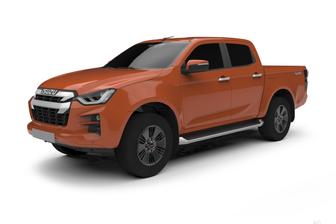Black 2022 Isuzu D-MAX Crew Cab Utility X-Terrain (4X4)