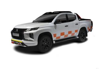 White 2022 Mitsubishi Triton Double Cab Pick Up Glx-R (4X4)