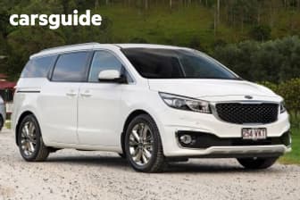White 2017 Kia Carnival Wagon Sli