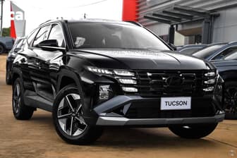 Black 2026 Hyundai Tucson Wagon Elite (Fwd)