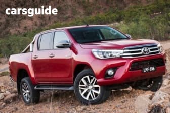 Silver 2015 Toyota Hilux Dual Cab Utility Sr5 (4X4)