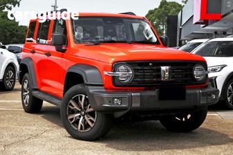 Orange 2025 GWM Tank 300 Wagon Ultra Diesel