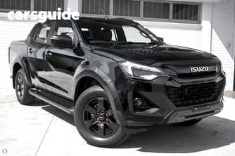 Black 2026 Isuzu D-MAX Crew Cab Utility X-Terrain (4X4)