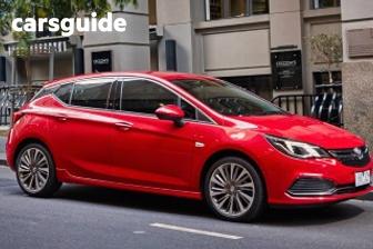 White 2017 Holden Astra Hatchback Rs