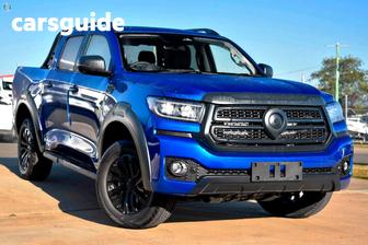 Blue 2026 GWM Cannon Dual Cab Utility Vanta (4X4)