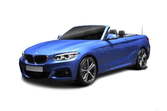 Black 2017 BMW 220I Convertible M Sport