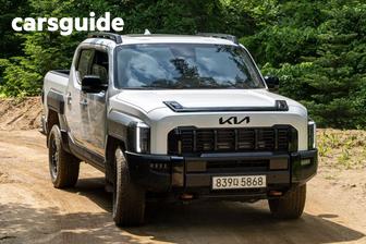 Beige 2026 Kia Tasman Double Cab Chassis Sx (4X4) Black Fender