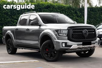 Grey 2026 GWM Cannon Alpha Dual Cab Utility Ultra Phev (4X4)
