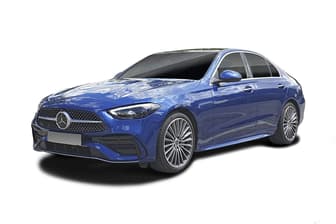 Black 2023 Mercedes-Benz C300 Sedan Mhev