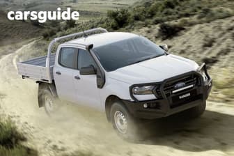 White 2021 Ford Ranger Double Cab Chassis Xl 2.2 Hi-Rider (4X2)