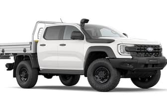 Grey 2025 Ford Ranger Dual Cab Chassis Super Duty (4X4)
