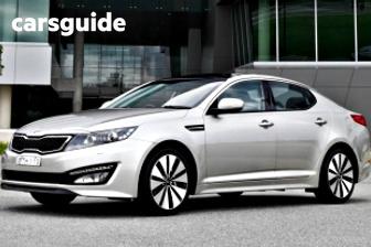 Black 2013 Kia Optima Sedan Platinum