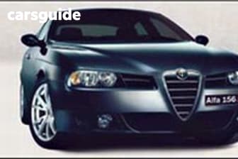 Red 2006 Alfa Romeo 156 Sedan Jts Selespeed Ti