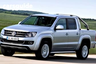 White 2011 Volkswagen Amarok Dual Cab Chassis Tdi400 (4X4)