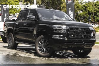 Black 2025 Mitsubishi Triton Double Cab Pick Up Gls (4X4)