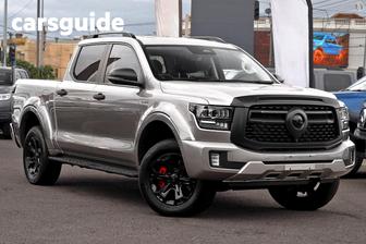 Silver 2026 GWM Cannon Alpha Dual Cab Utility Ultra Phev (4X4)