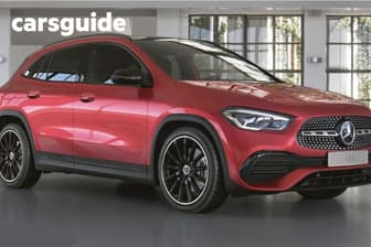 Blue 2021 Mercedes-Benz GLA200 Wagon 4Matic