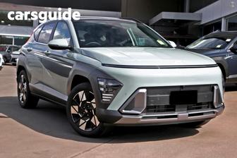 Green 2026 Hyundai Kona Wagon Hybrid Premium
