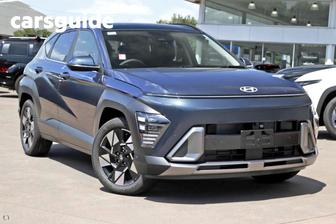 Blue 2026 Hyundai Kona SUV HYBRID PREMIUM