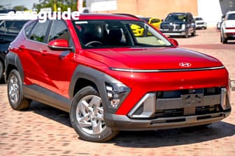 Red 2026 Hyundai Kona SUV HYBRID