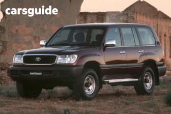 White 2000 Toyota Landcruiser Wagon Gxl (4X4)