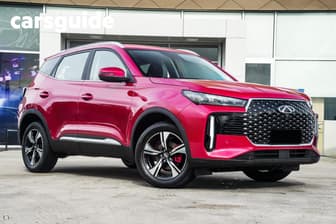 Red 2025 Chery Tiggo 4 Wagon Urban