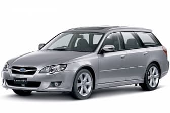 White 2009 Subaru Liberty Wagon 2.5I