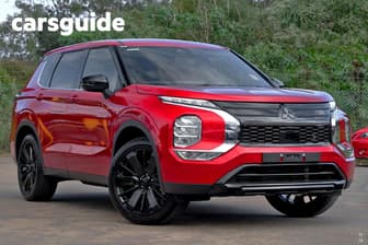 Red 2026 Mitsubishi Outlander Wagon Ls 7 Seat (2Wd)