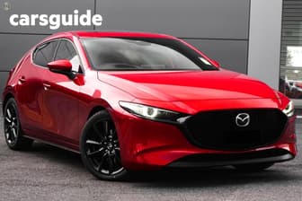 Red 2026 Mazda Mazda3 Hatchback G25 Astina